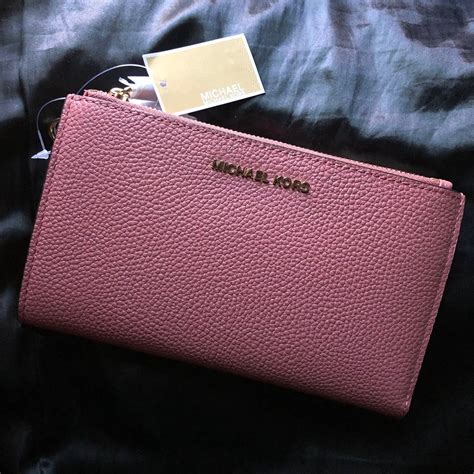 michael kors sunset rose wallet|Michael Kors pink wallet outlet.